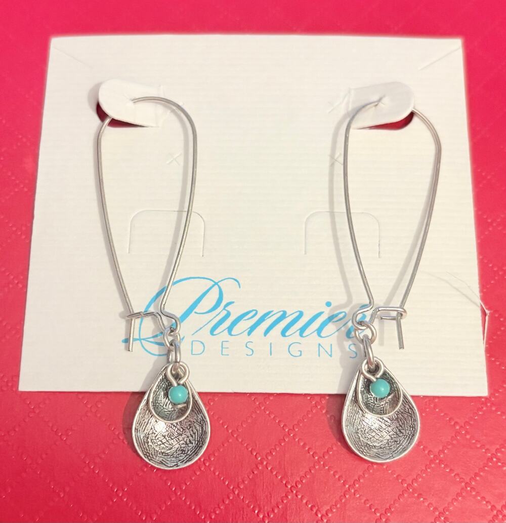 Premier Designs Southwestern Teardrop Earrings NIB